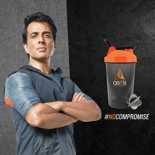 AS-IT-IS Protein Shaker 470ml with Mixer Ball