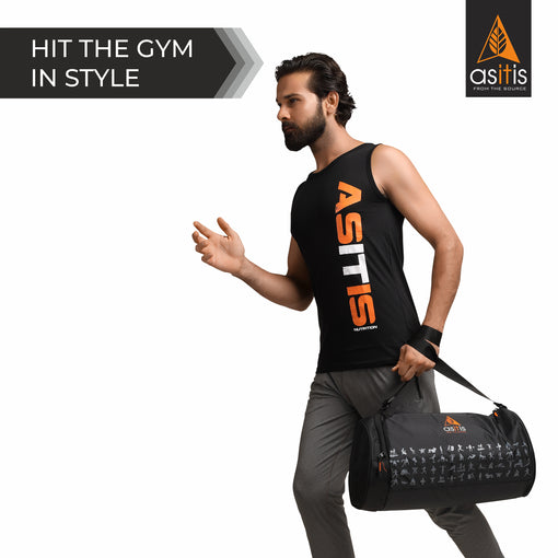 AS-IT-IS Modular Gym/Travel Bag with Shoe Compartment (for Men & Women) - AS-IT-IS Nutrition