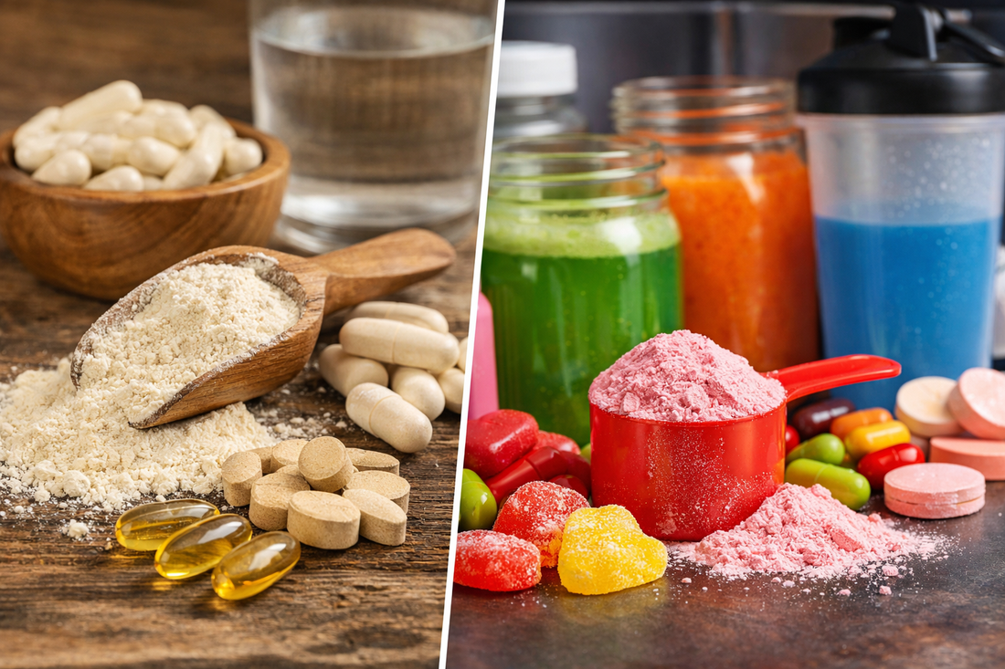 Are Natural Wellness Supplements Better Than Heavily Flavoured Alternatives?