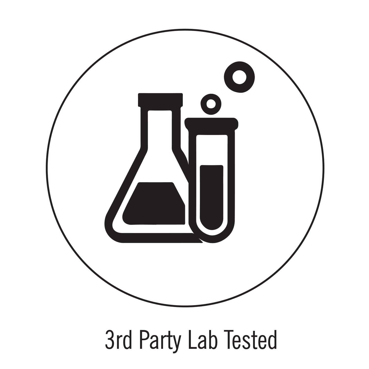 3rd Party lab tested