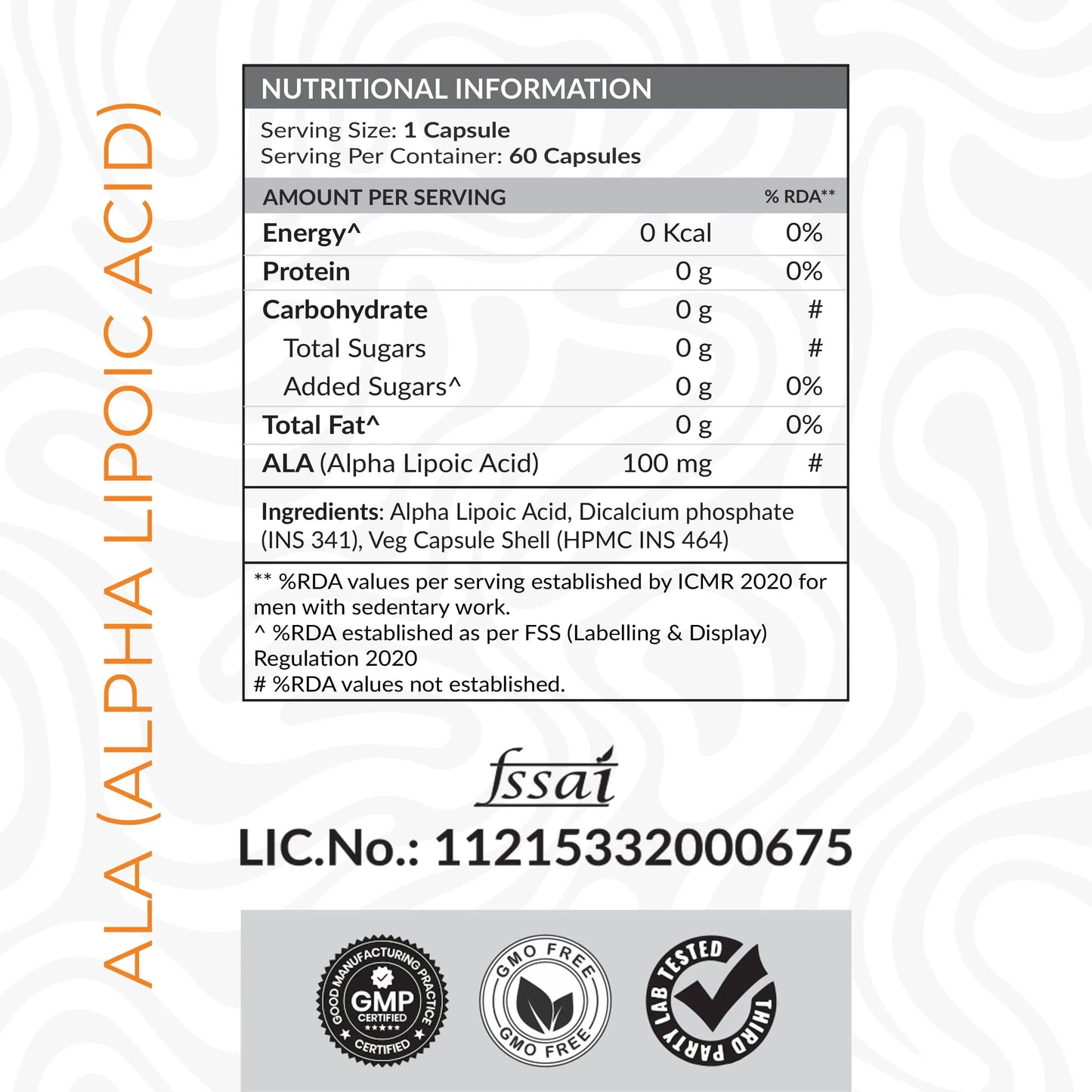 100mg  60 Capsules