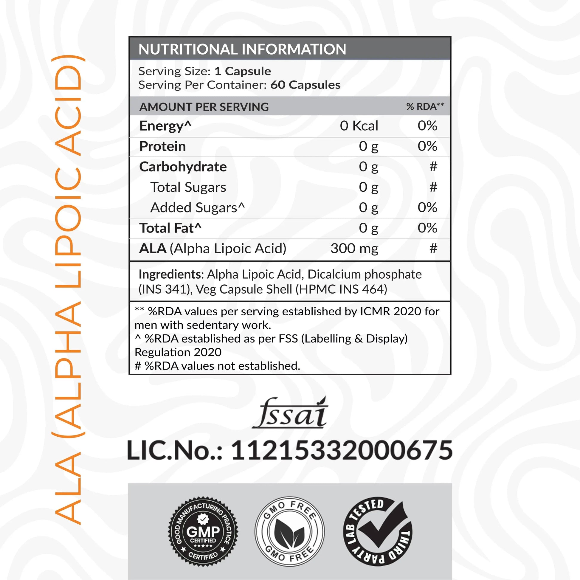 300mg  60 Capsules