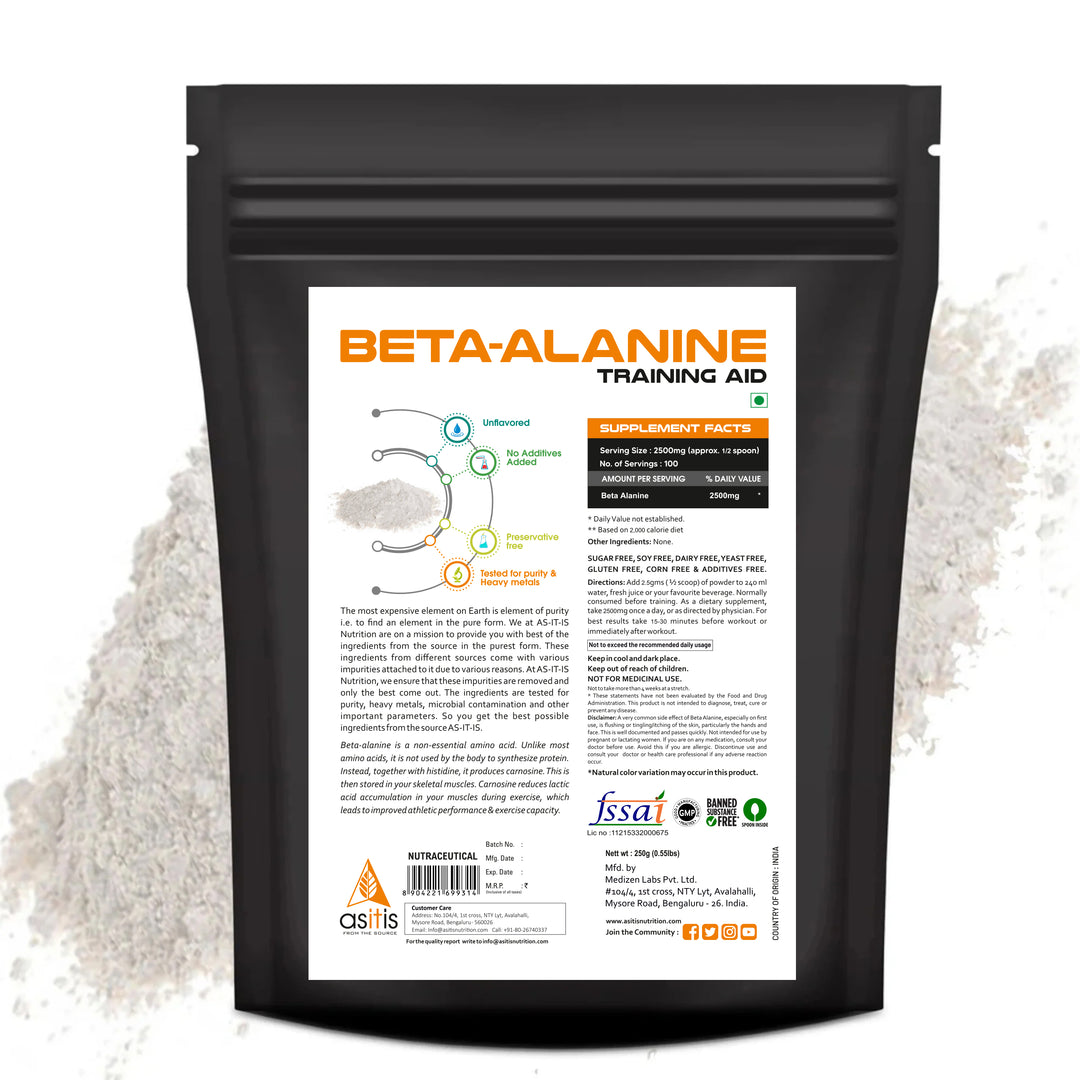 Beta-Alanine Powder, beta alanine supplement, buy beta alanine