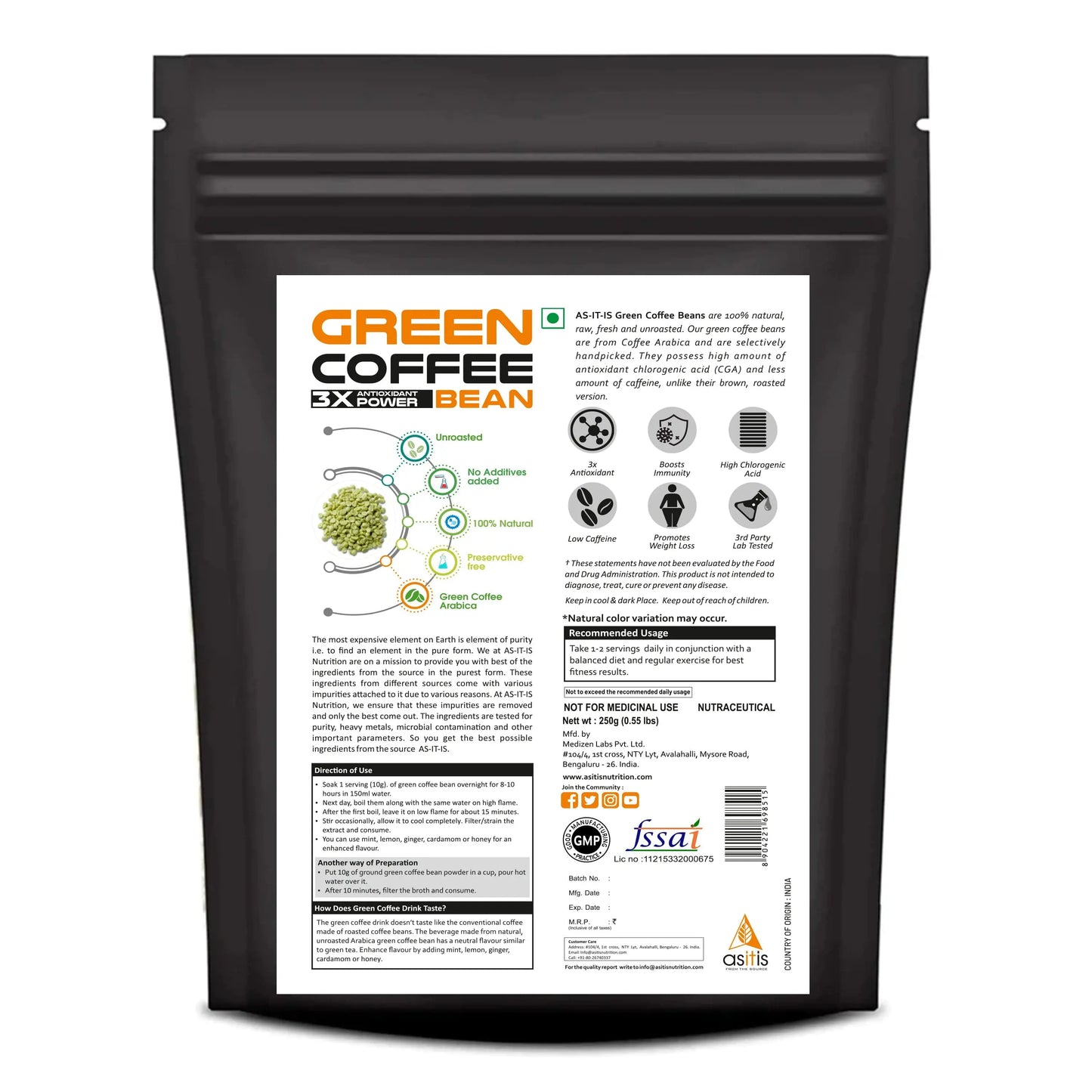 Green Coffee Beans