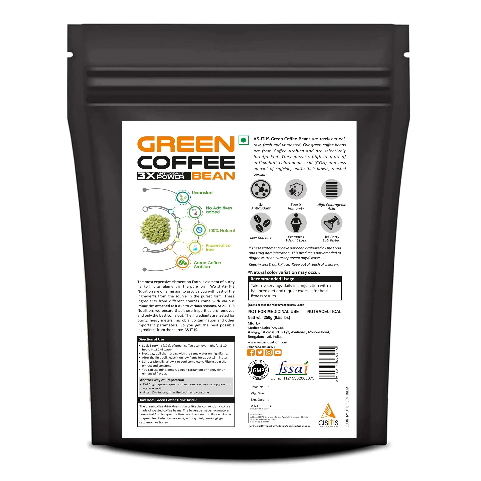 Green Coffee Beans