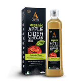AS-IT-IS Organic Apple Cider Vinegar with Mother -  Raw & Unpasteurized - 750ml