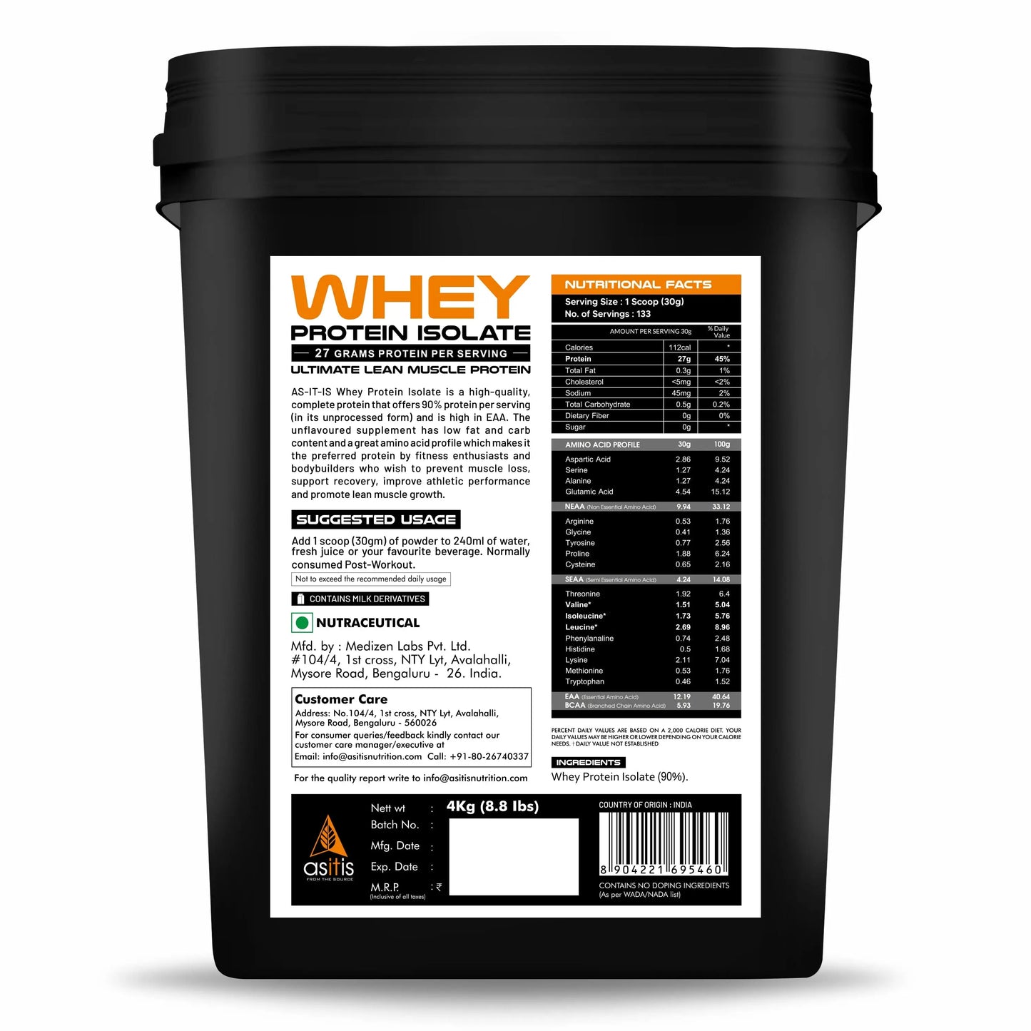 4kg - Container