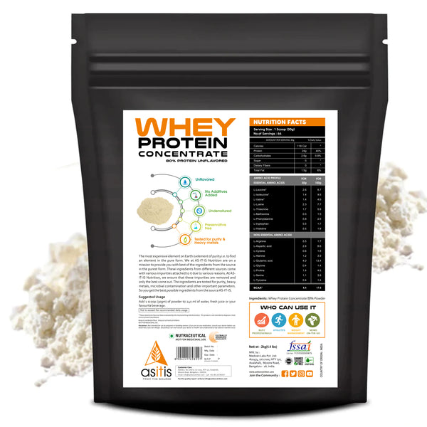 whey protein 2kg pack
