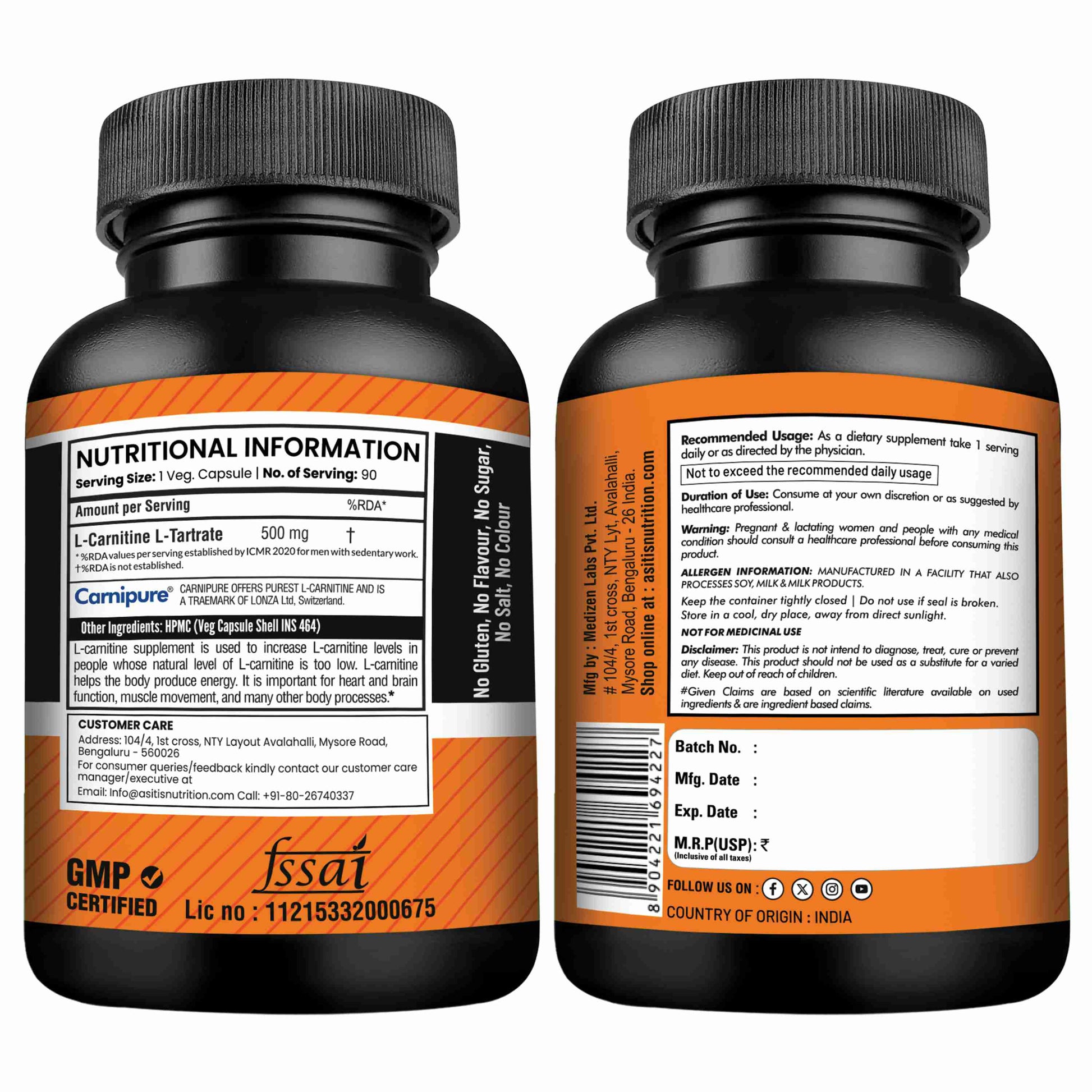 Buy L carnitine in India Online AS-IT-IS Nutrition Buy L carnitine in India Online AS-IT-IS Nutrition