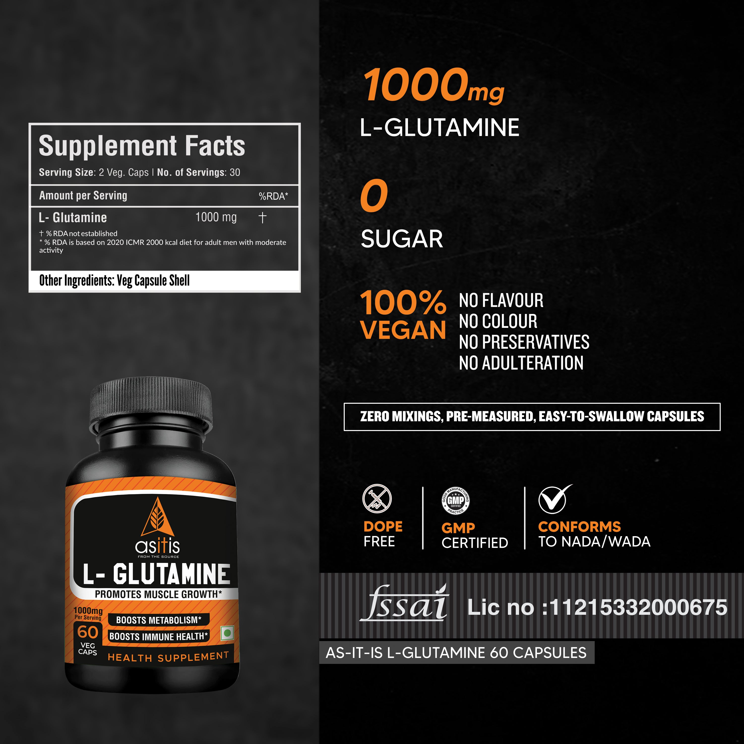 L- Glutamine
