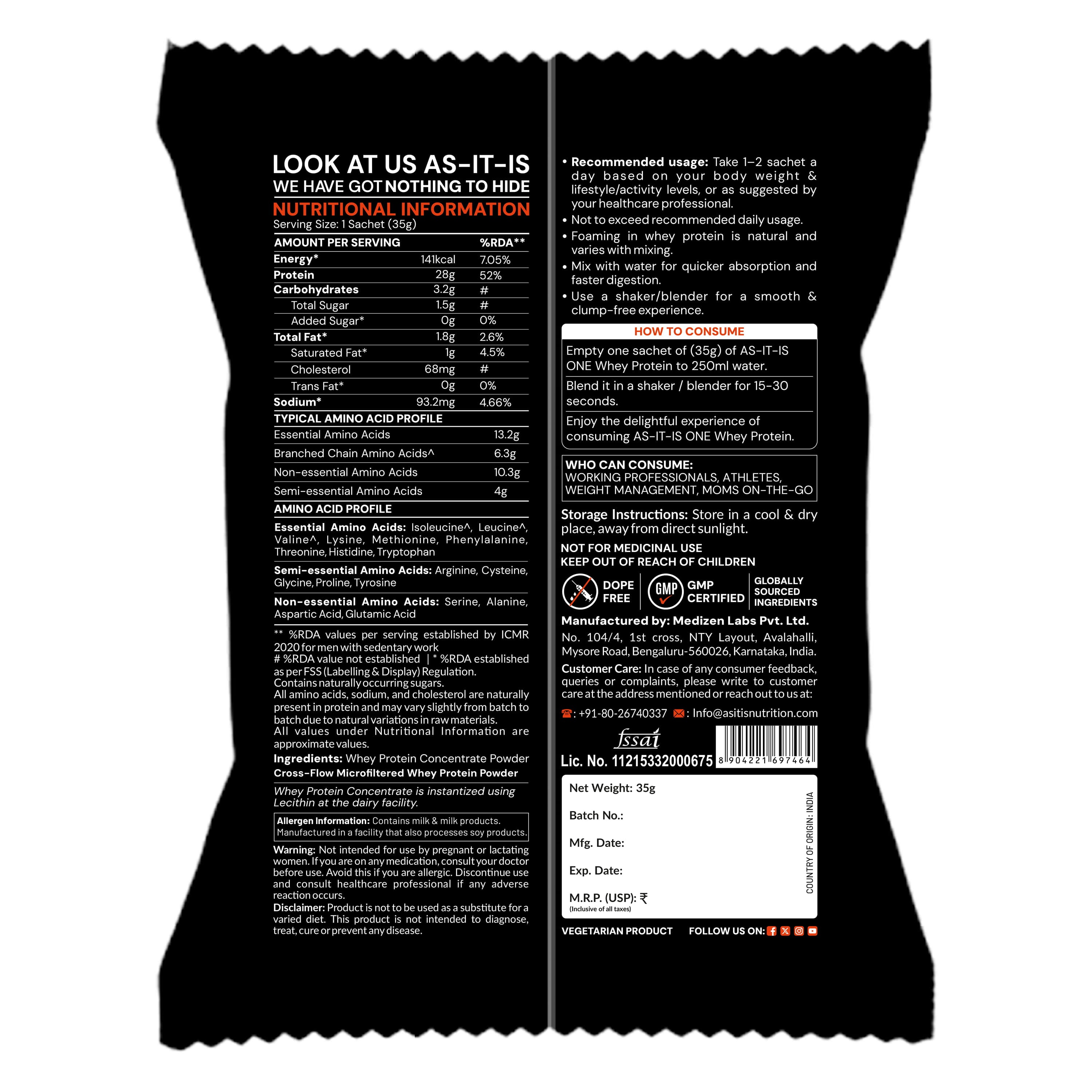  30g Sachet (Pack of 25)