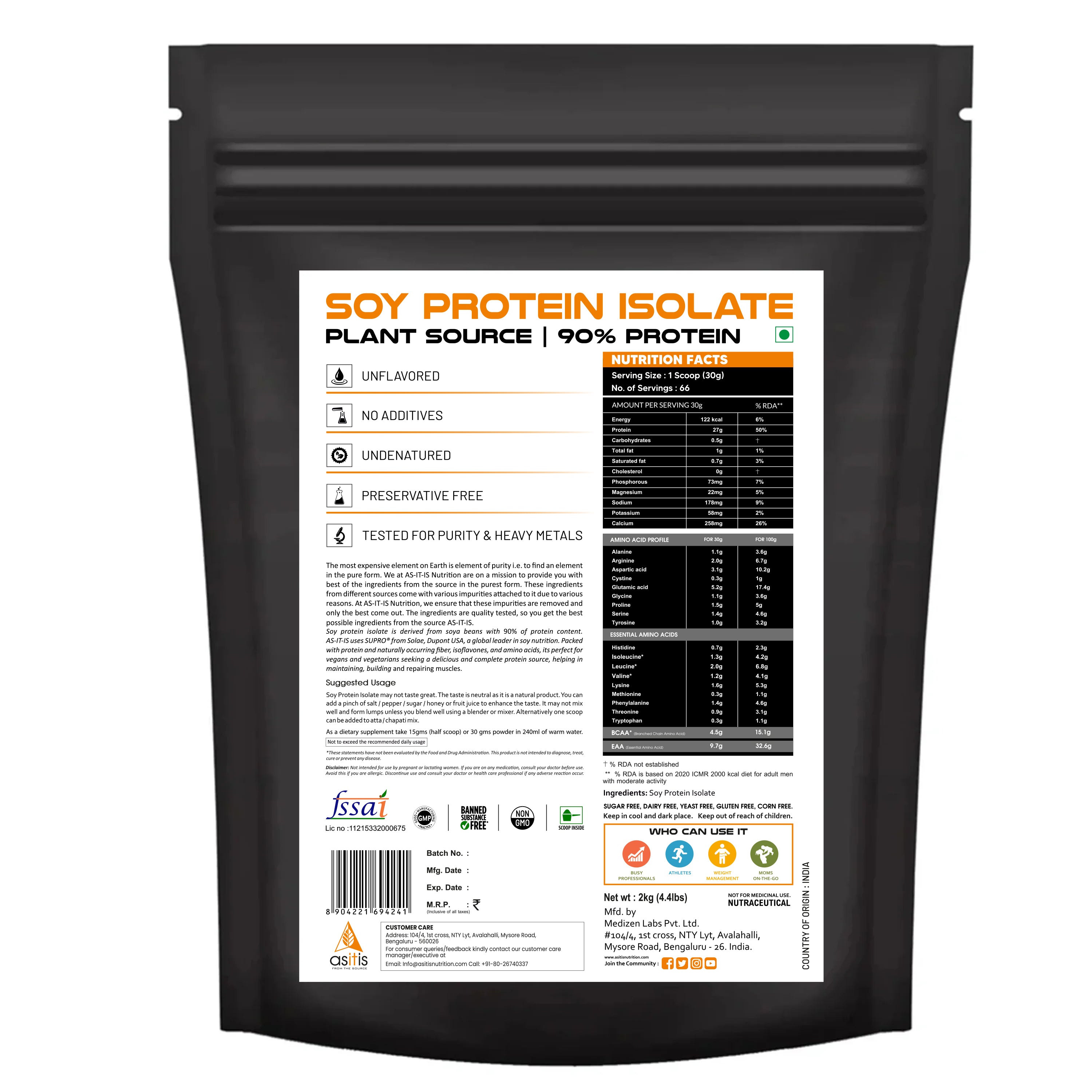 buy soy protein india, soy protein isolate online, soy online — AS-IT ...