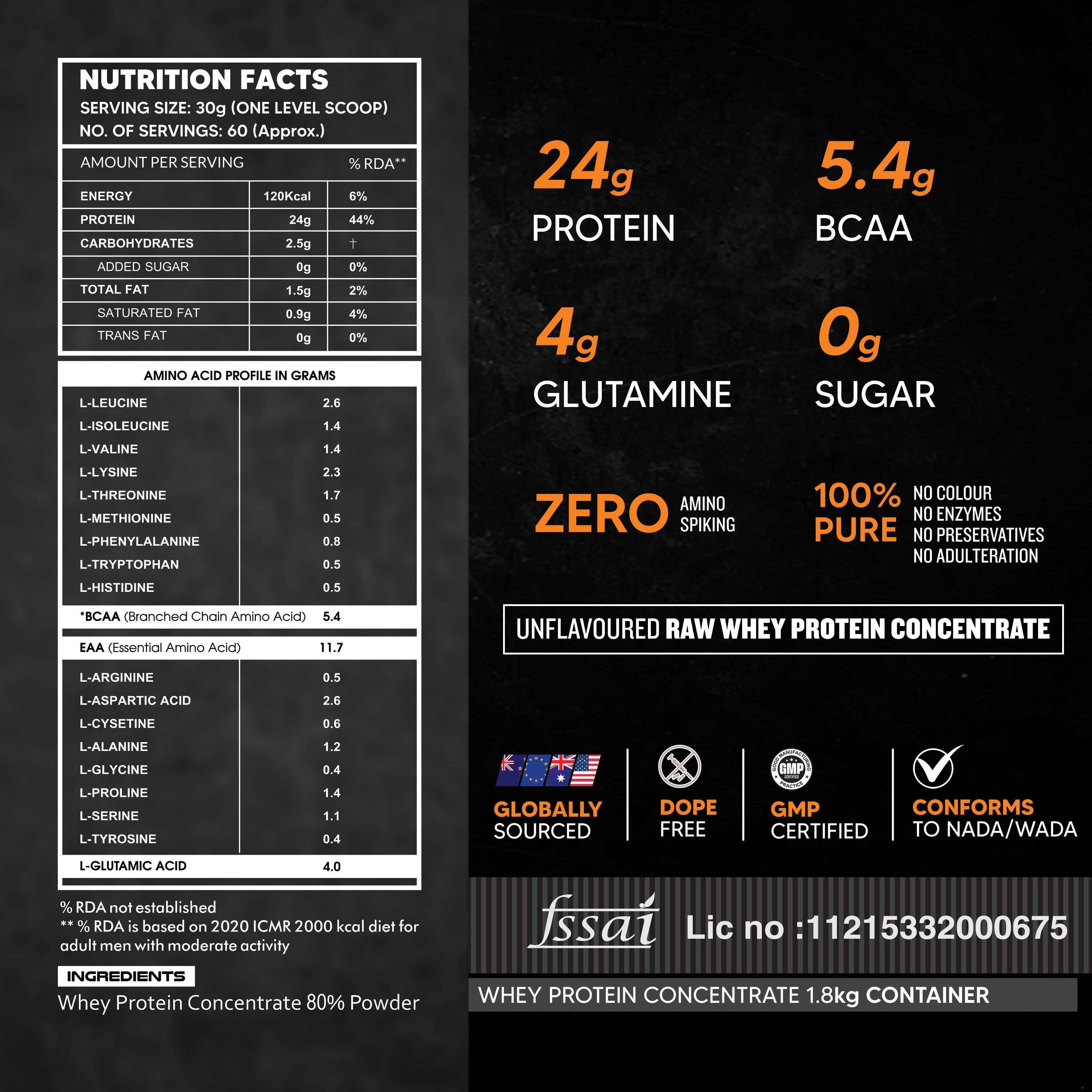 4lbs(1.8Kg) Container