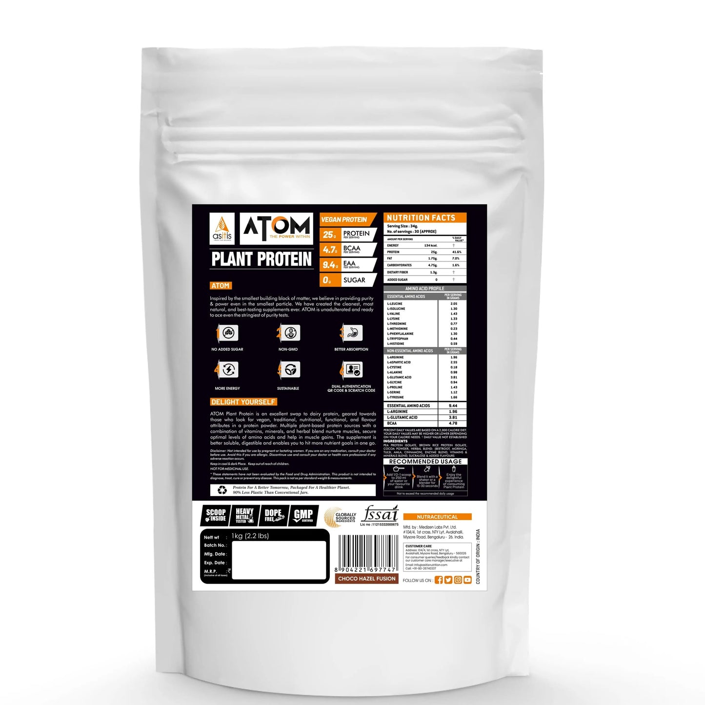 Choco Hazel Fusion-1kg