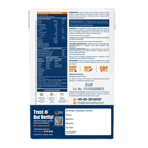  Double Rich Chocolate-36g - 6 Sachets