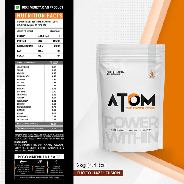 atom whey protein 2kg online