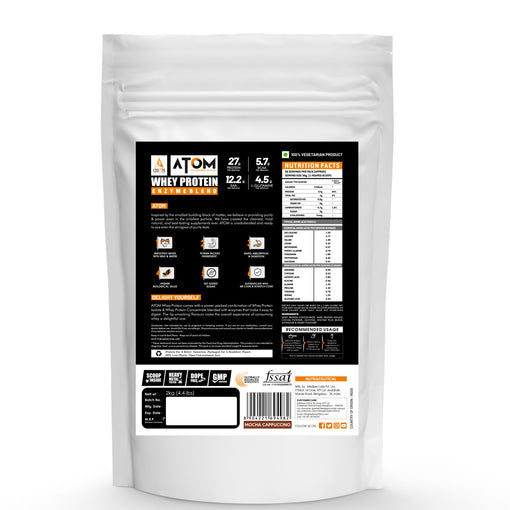 ATOM Whey Protein | USA Labdoor Certified For Accuracy & Purity