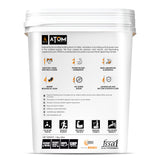 ATOM whey protein drc back image 1.8kg