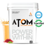 ATOM Whey protein 1.8kg container
