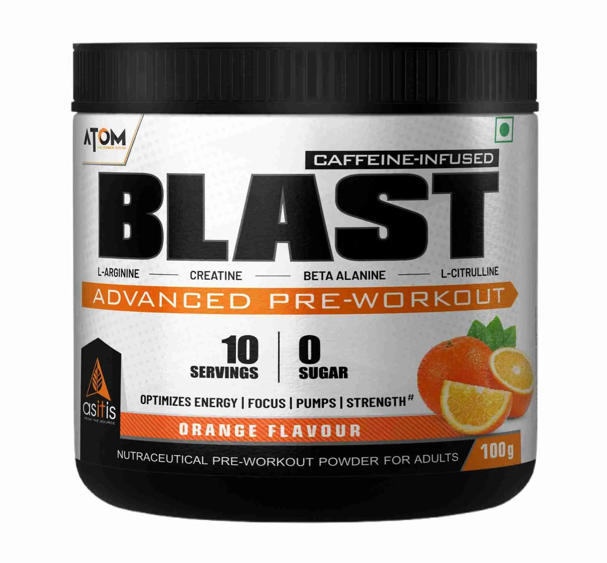 ATOM BLAST Advanced Pre- Workout – AS-IT-IS Nutrition