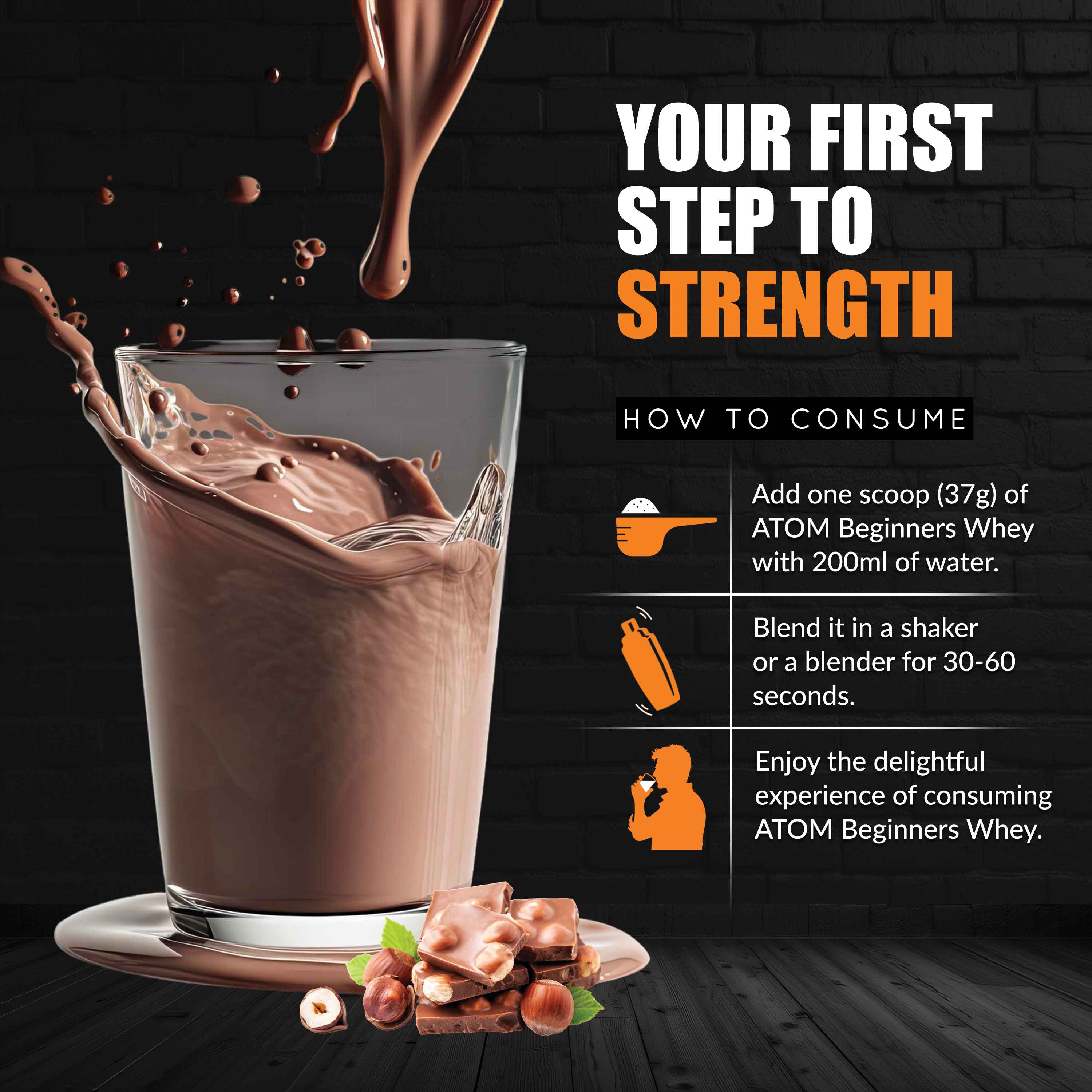 Choco Hazel Fusion-1kg