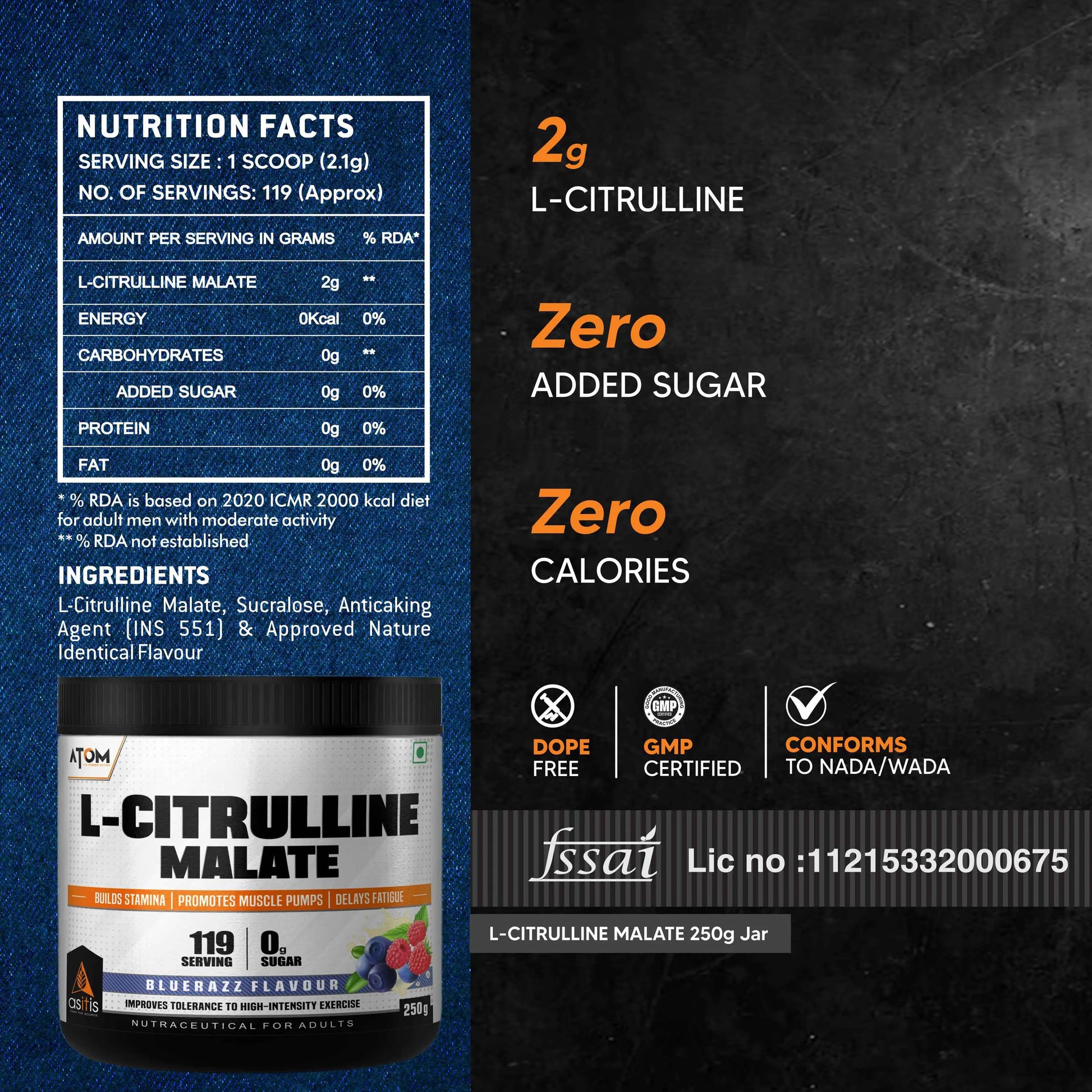 Bluerazz-250g