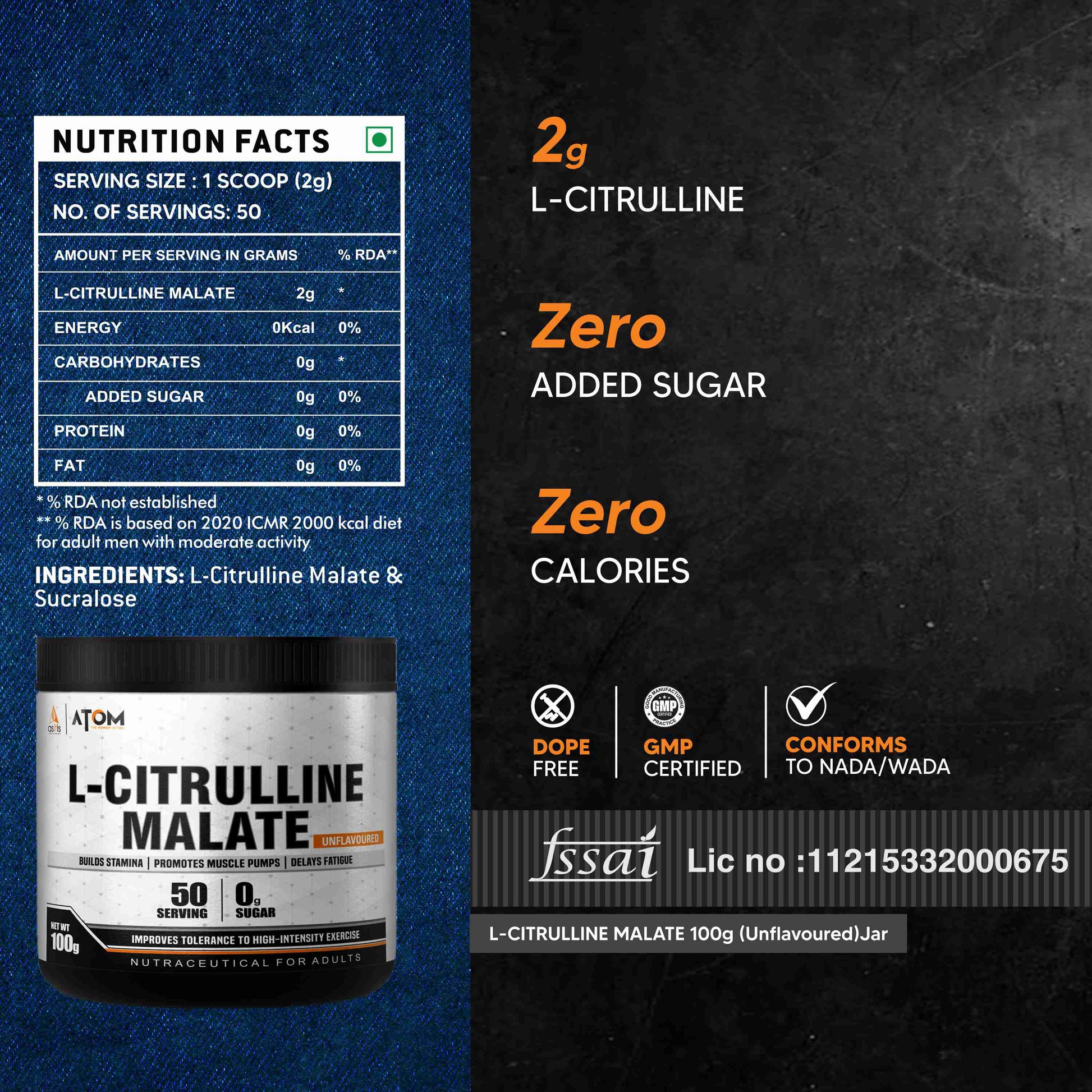 Unflavored-100g