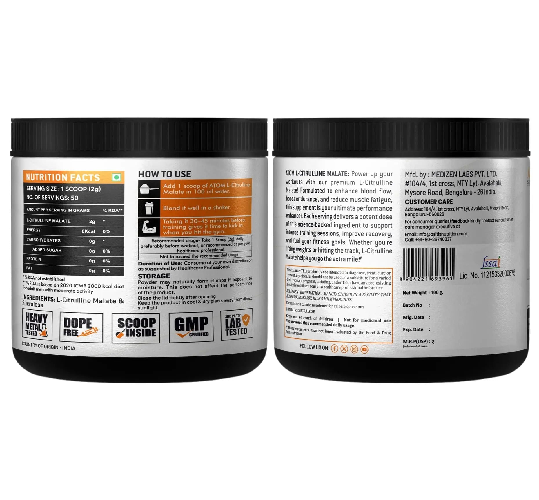 Unflavored-100g