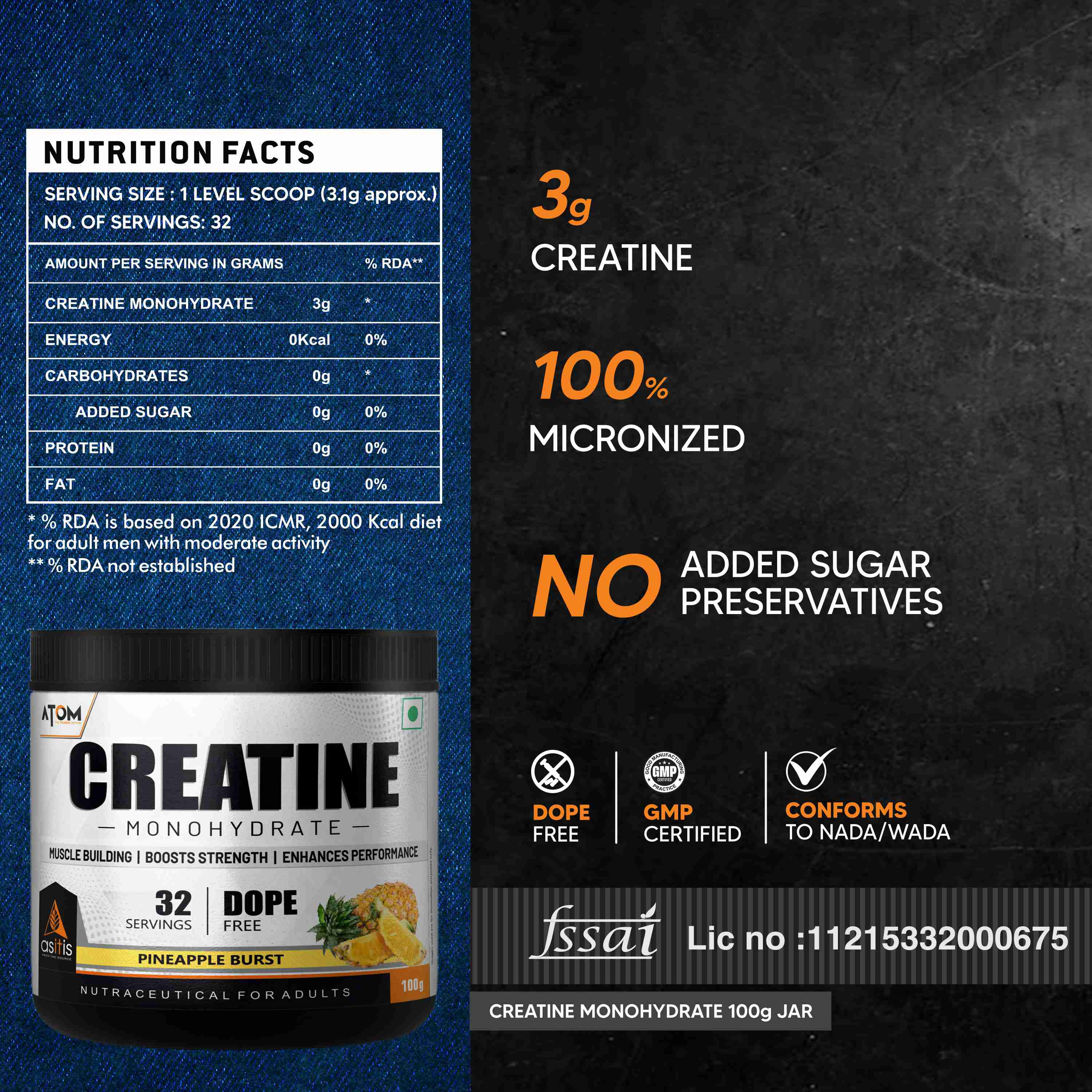 Pineapple Burst -100g