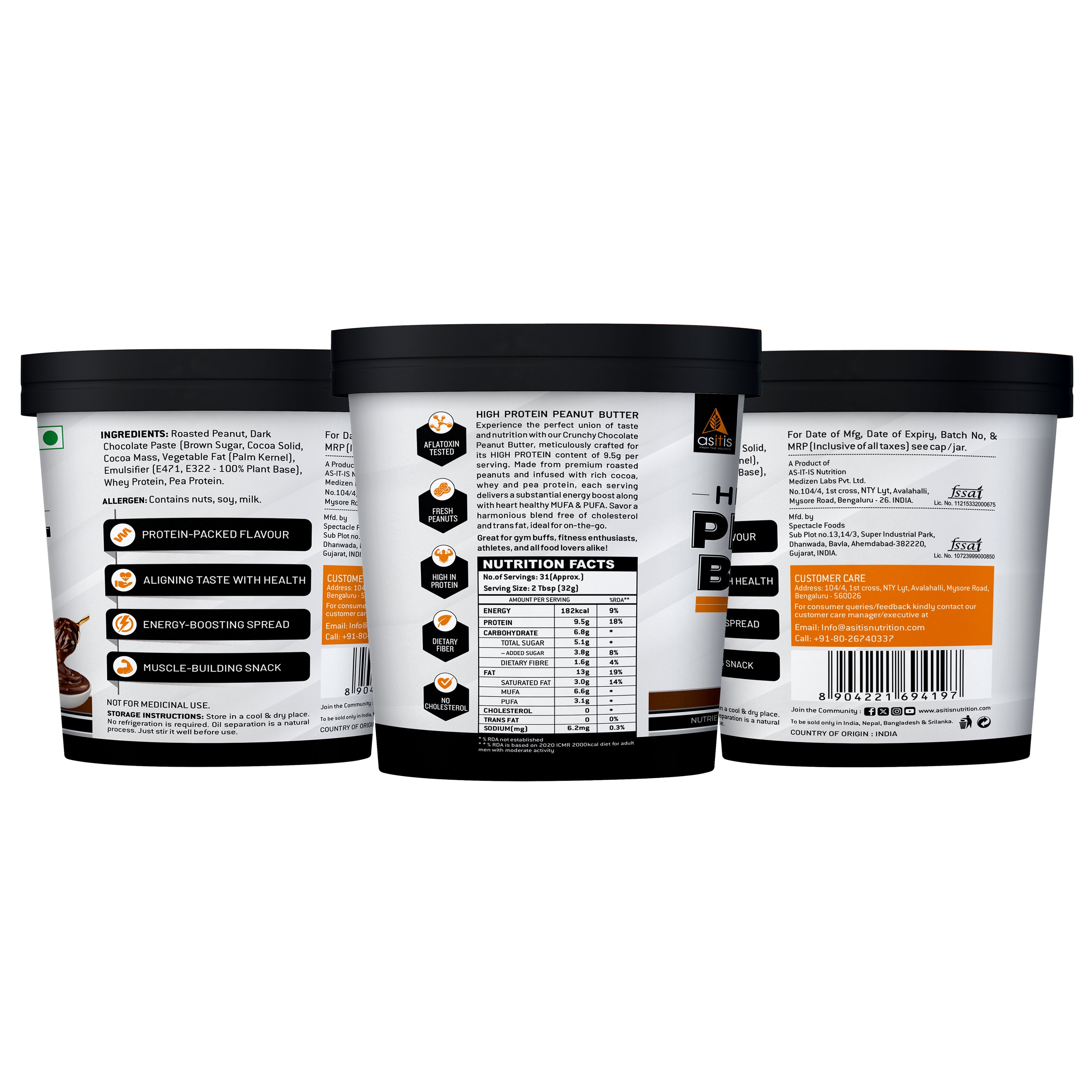 High protein peanut Butter