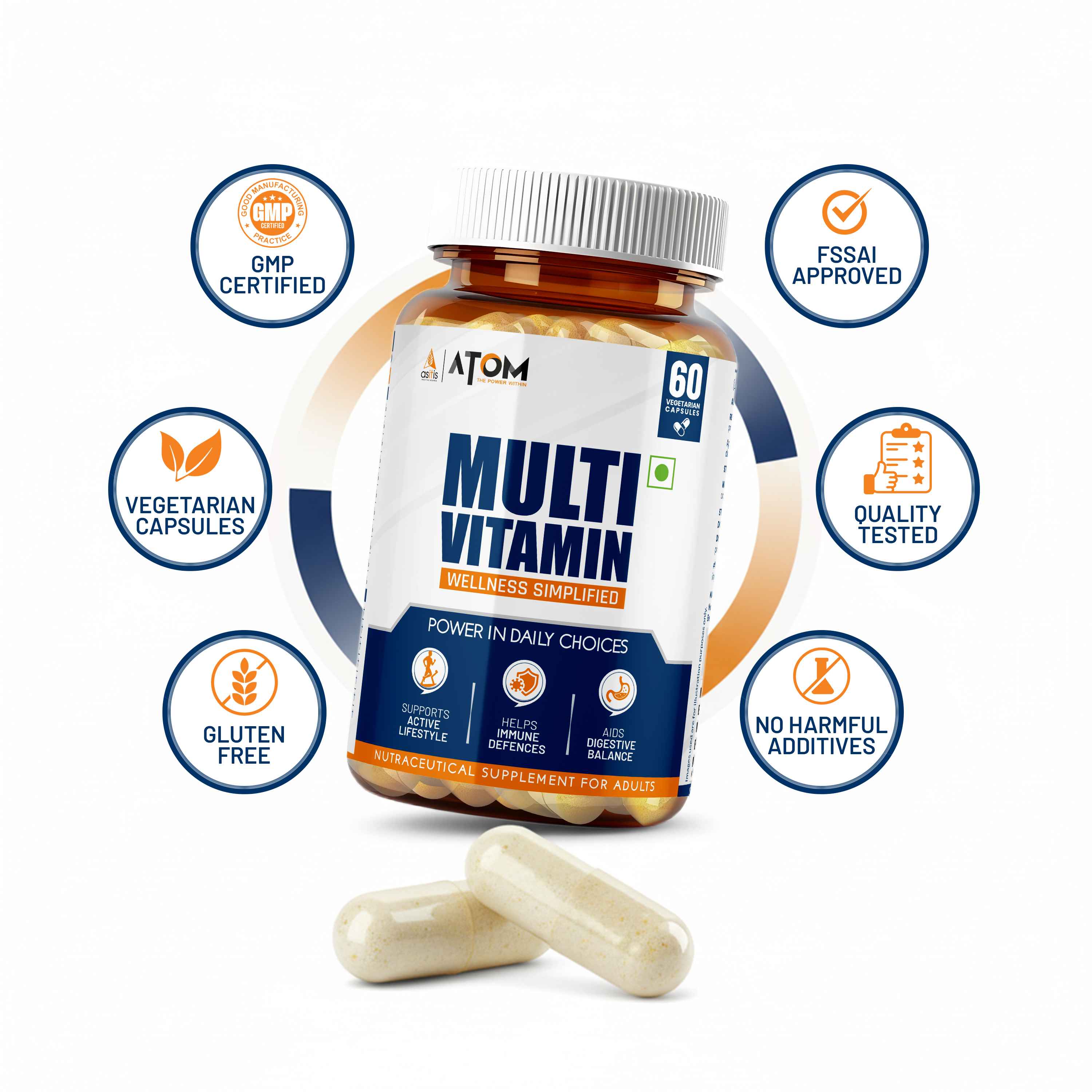 multivitamin capsules
