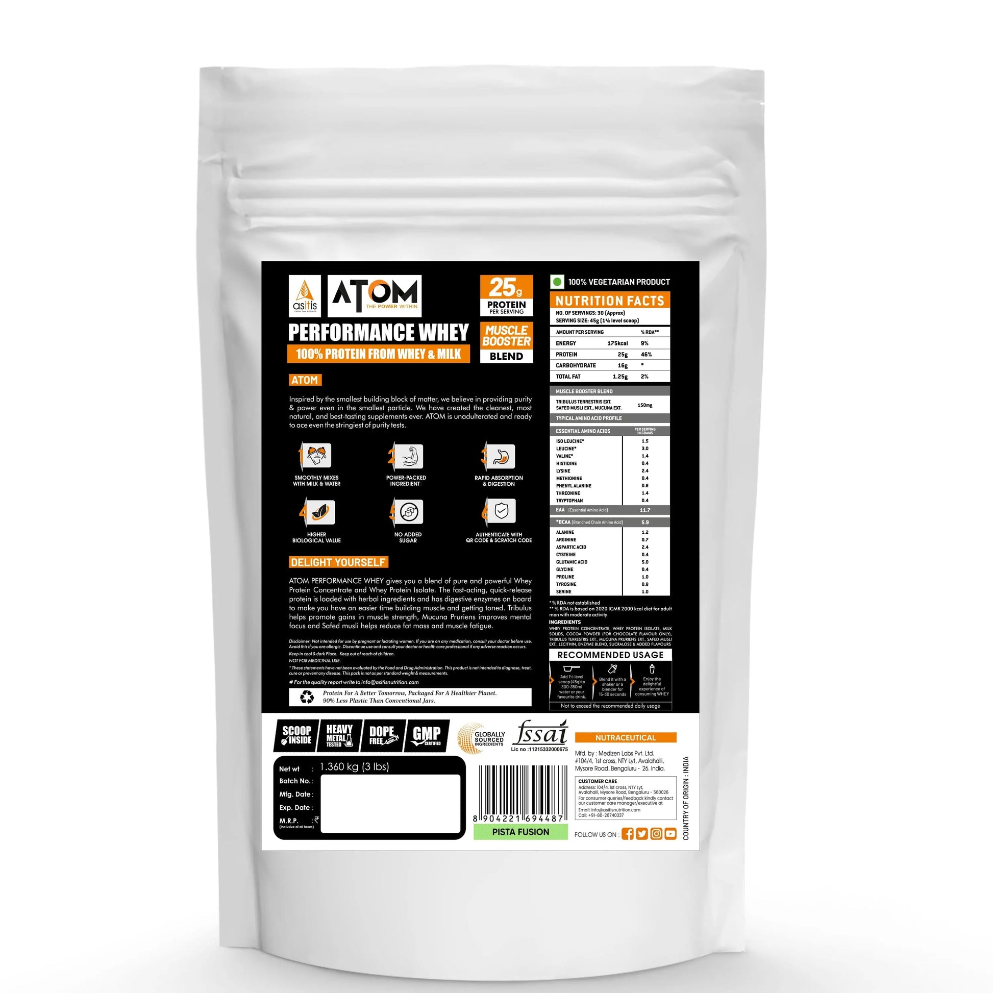 Pista Fusion-3lbs