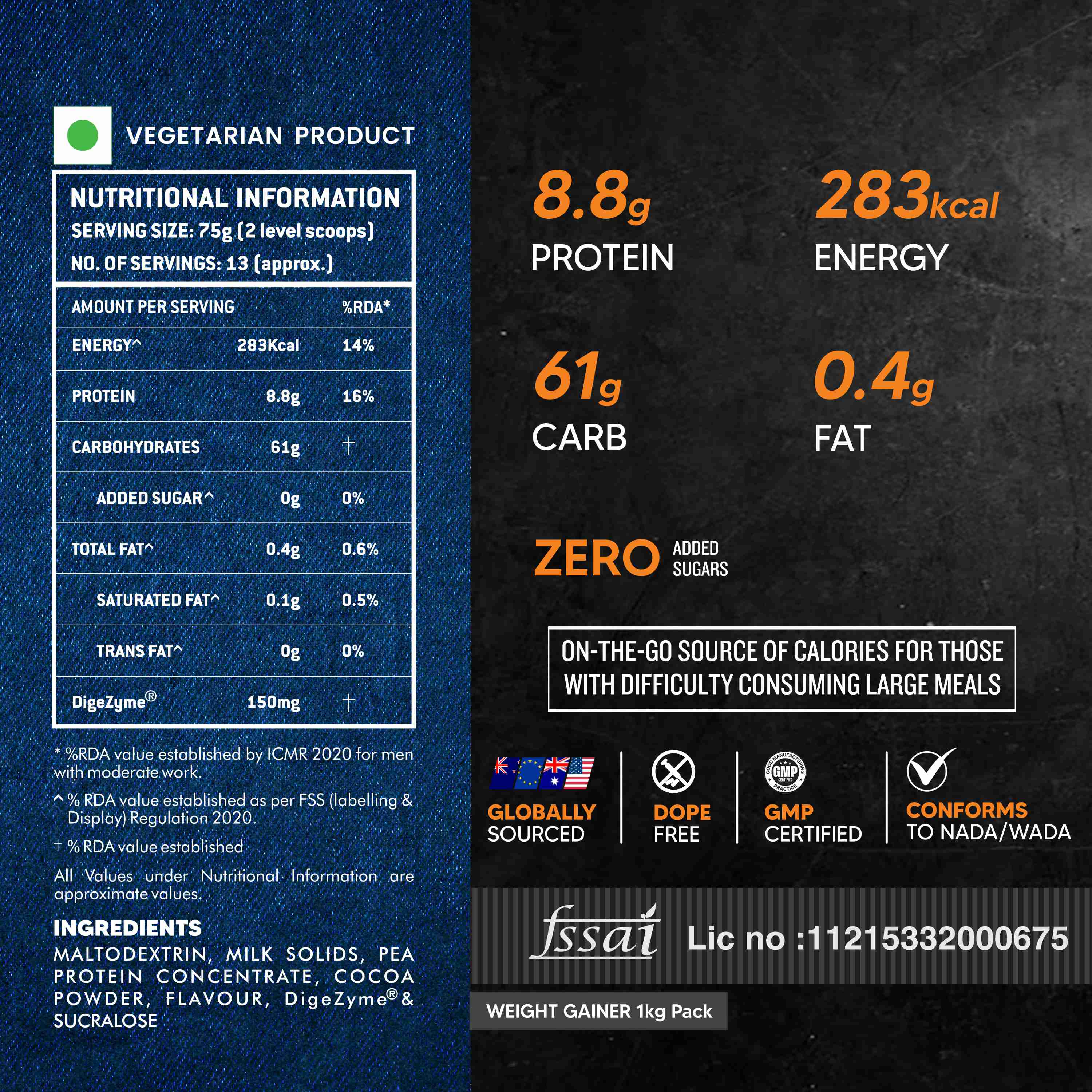 Double Rich Chocolate-1kg