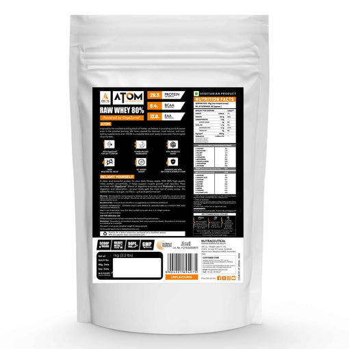 Raw Whey Unflavoured-1kg