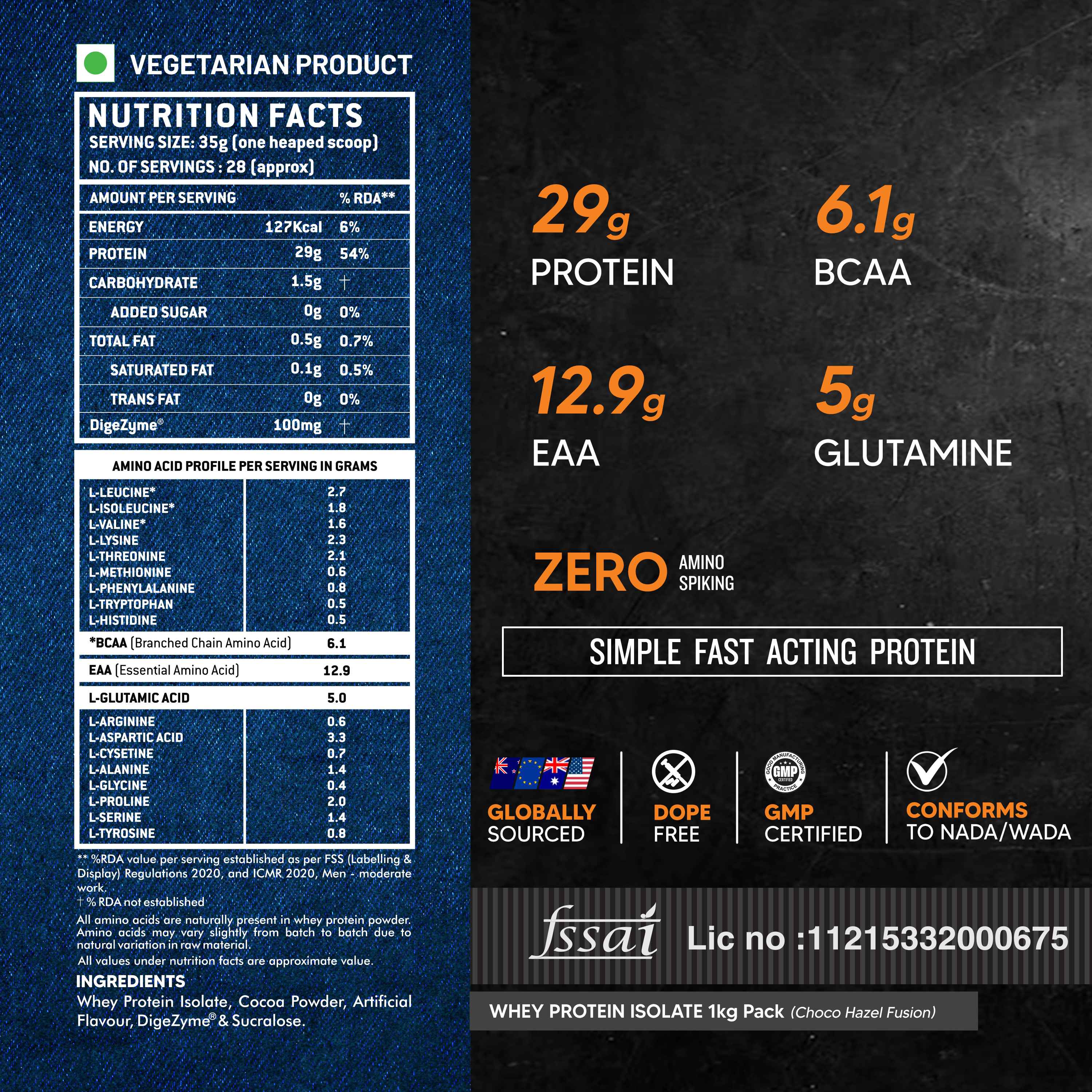  Choco Hazel Fusion-1Kg