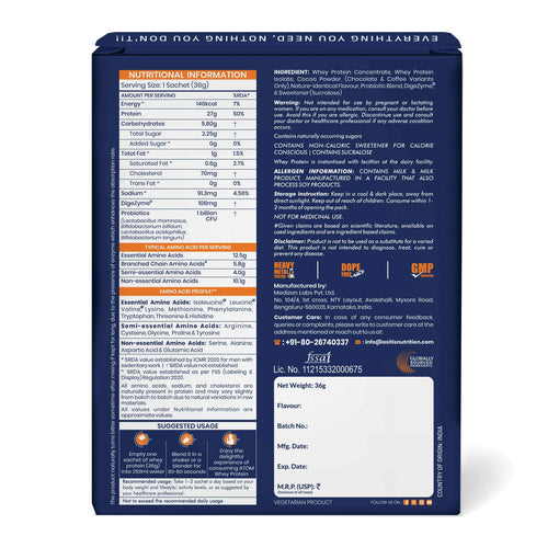 Double Rich Chocolate-36g - Travel Sachet