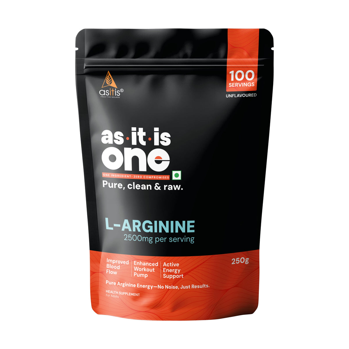 asitis l carnitine powder AS-IT-IS ONE L-Arginine | 2.5g per Serving | Single-Ingredient, Unflavoured | Nothing Else Added Bulk Discount:x 20 Burn smarter. Move better. Oferta