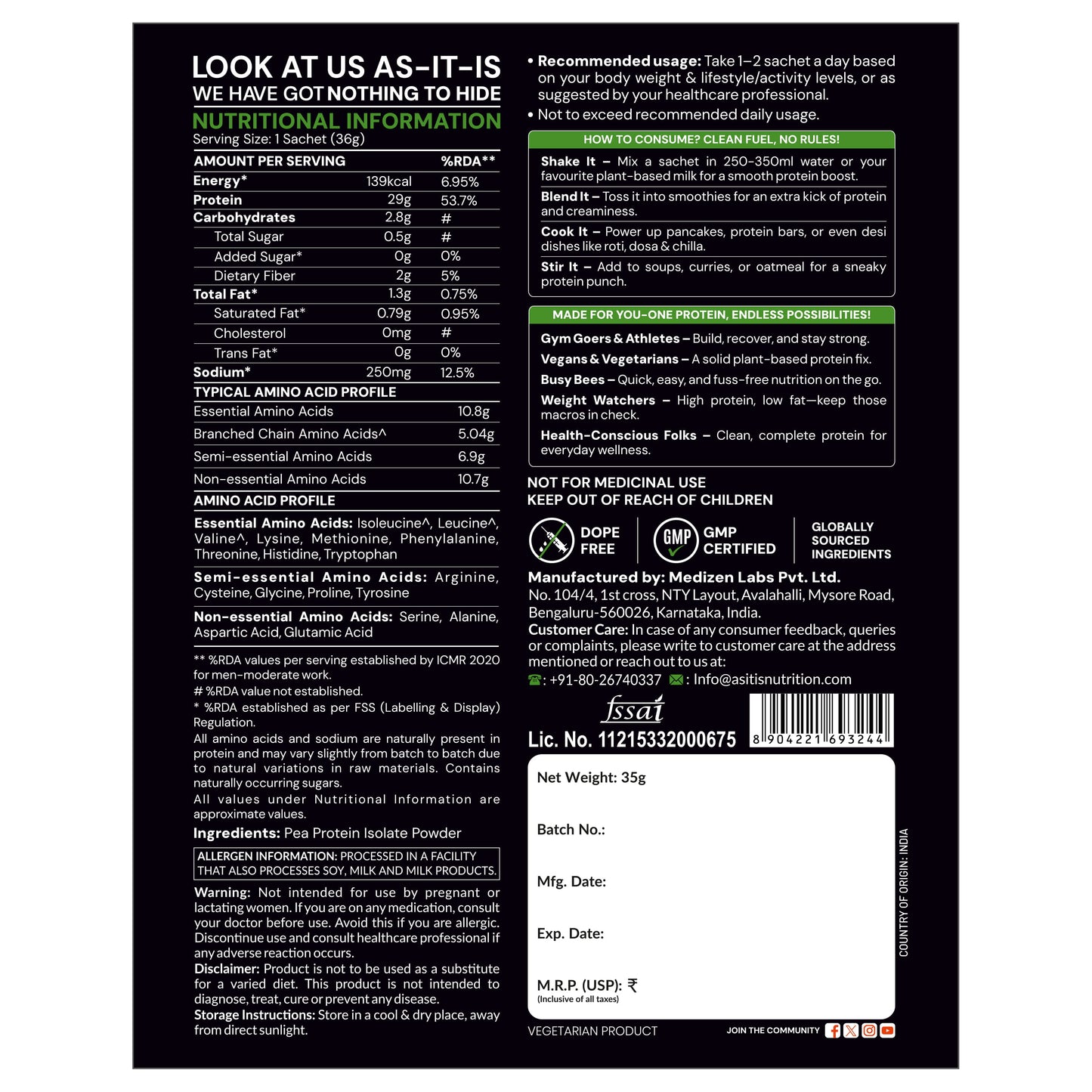 36g-Sachet