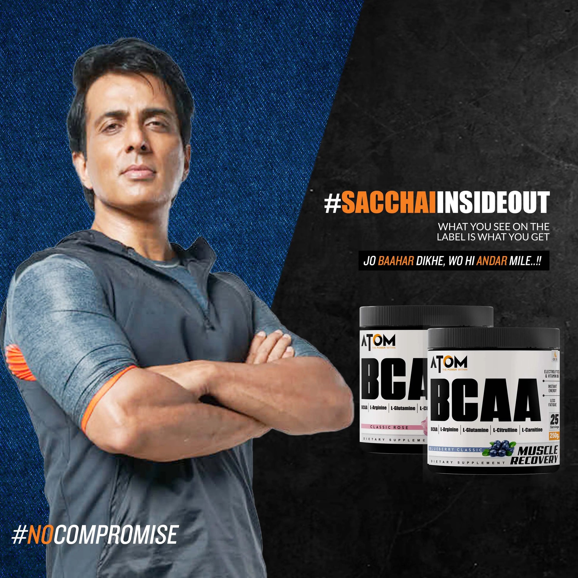 ATOM BCAA 250g with L-arginine, L-Carnitine, L-Citrulline AS-IT-IS Nutrition ATOM BCAA 250g with L-arginine, L-Carnitine, L-Citrulline AS-IT-IS Nutrition