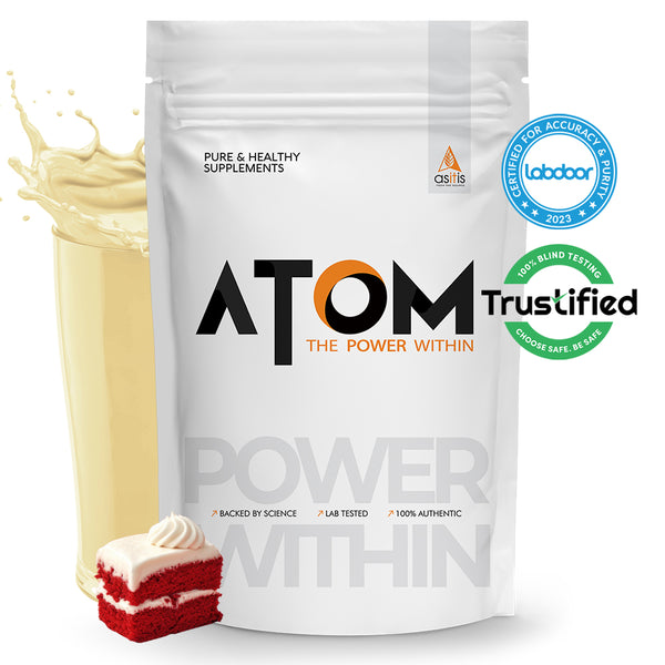 ATOM Whey Protein | USA Labdoor Certified For Accuracy & Purity