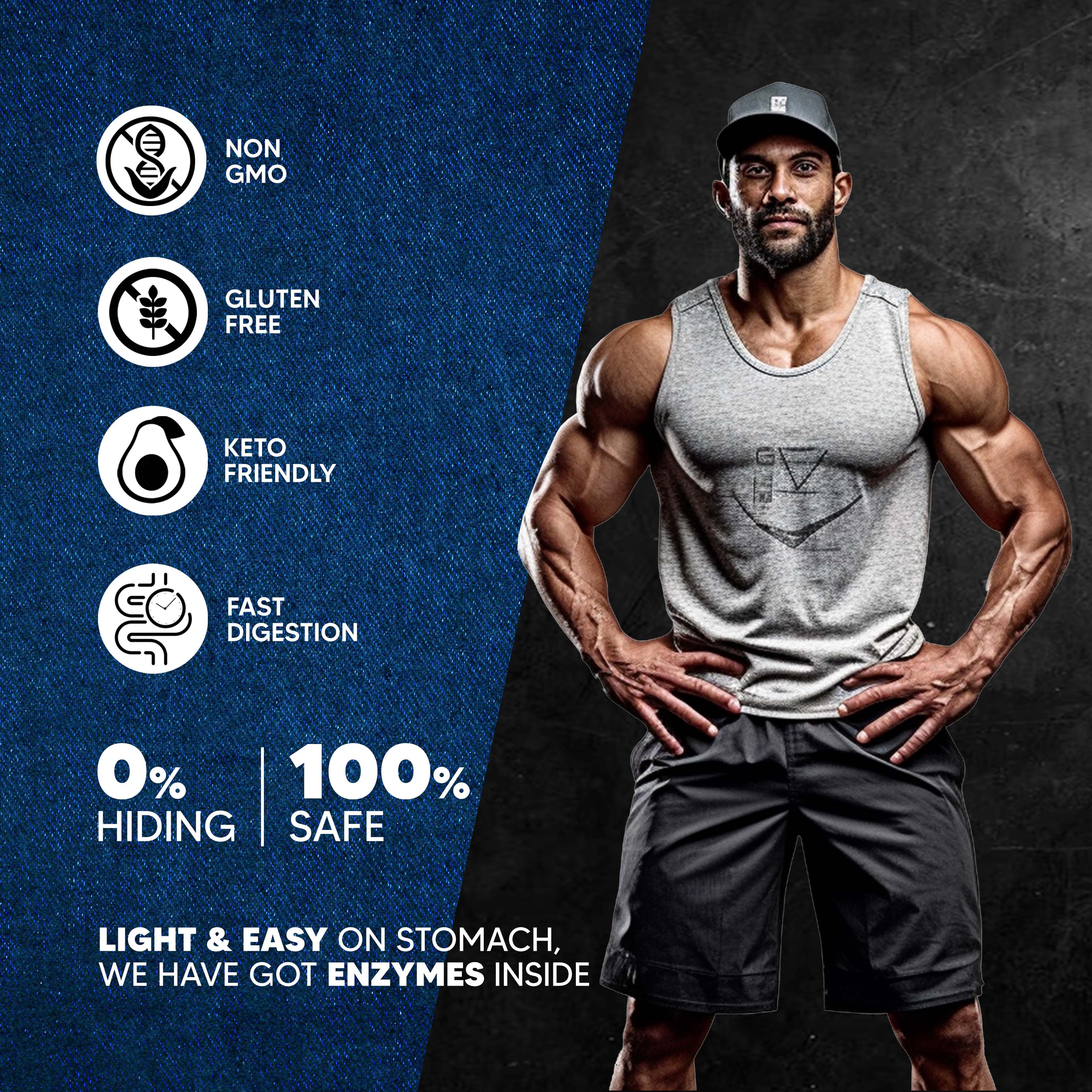 Belgian Chocolate, French Vanilla, Cookies & Cream