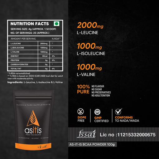 BCAA - 100gms