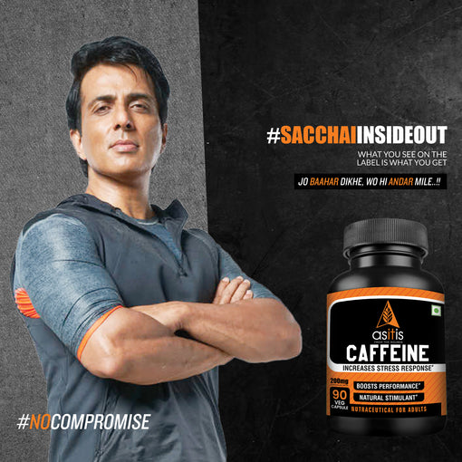 AS-IT-IS Caffeine Capsules - 200mg