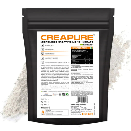 Creapure 250gms