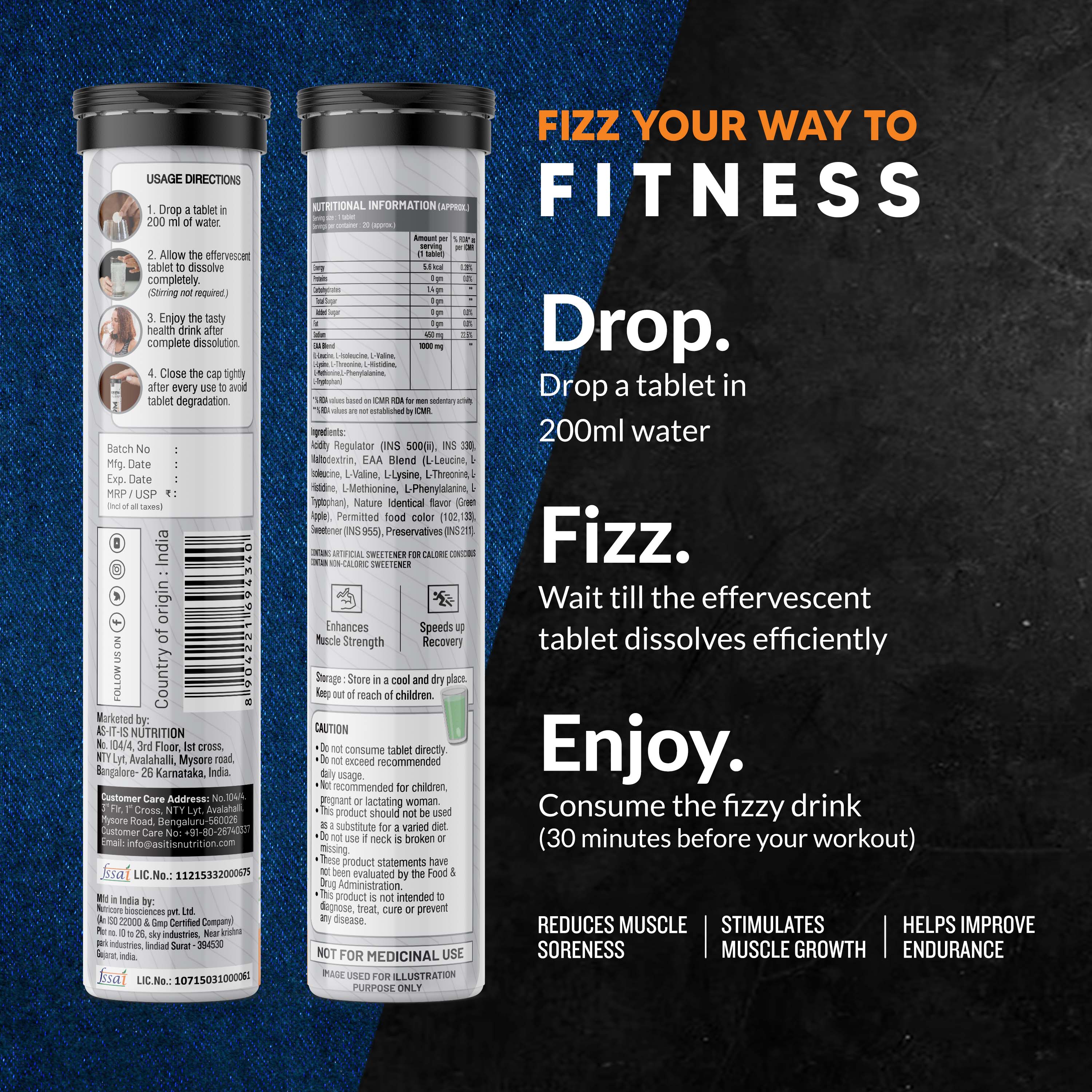 EAA - Green Apple, EAA Black Currant