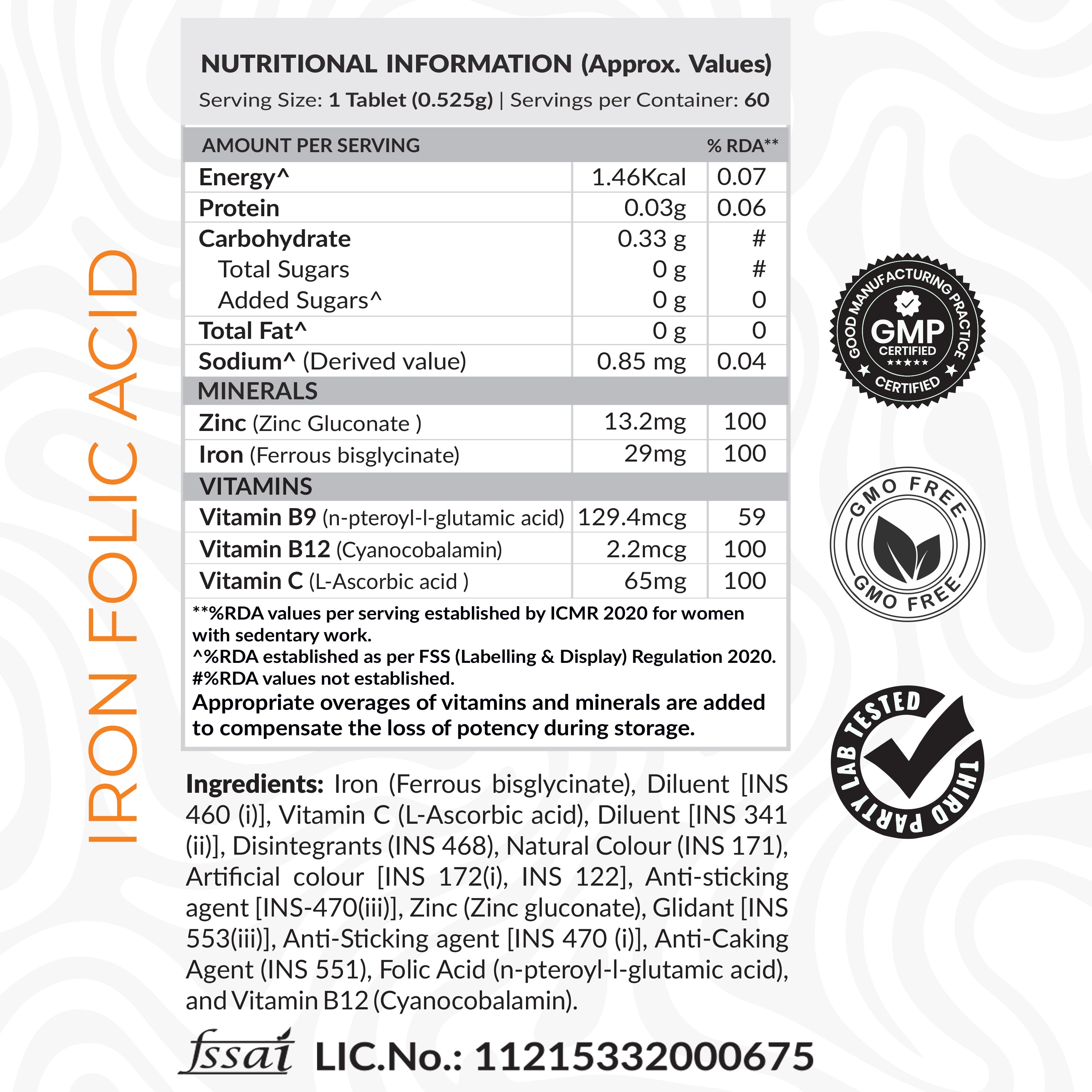 Iron & Folic acid