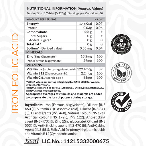 Iron & Folic acid