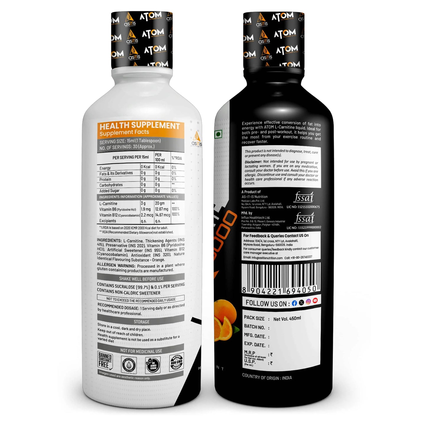 top 10 l carnitine liquid Amazon.com: Top Secret Nutrition Fireball Liquid L-Carnitine with  Paradoxine | Stim Free | Weight Management, Energy, & Exercise Performance main image 1