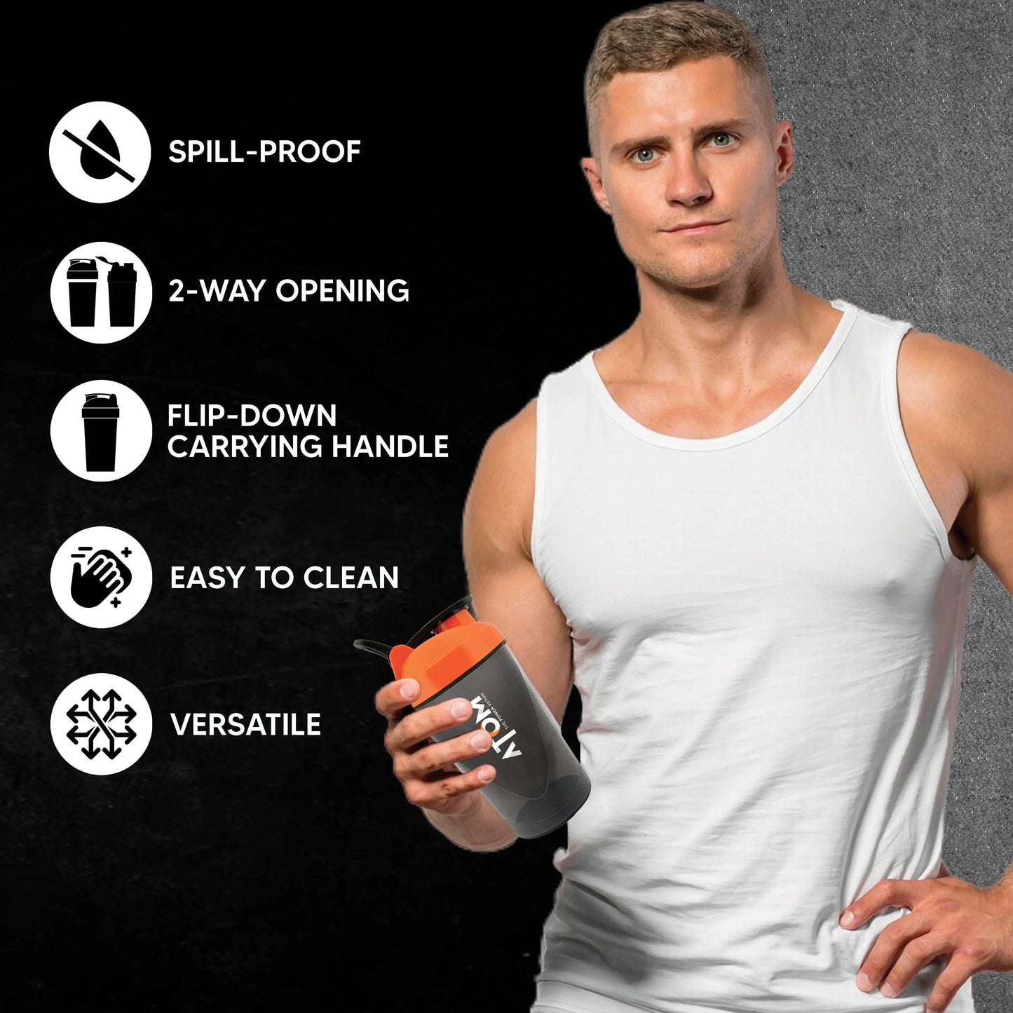 AS-IT-IS ATOM Shaker 470ml