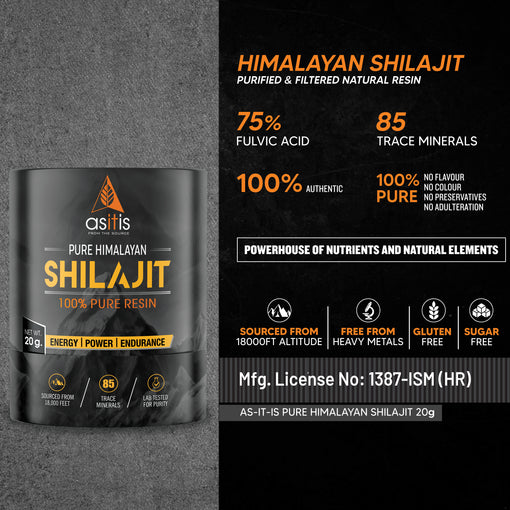 Pure Shilajit 20g | 100% Natural Himalayan Resin